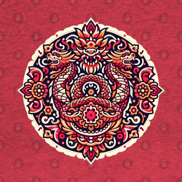 Chinese mandala chinese new year by grappict